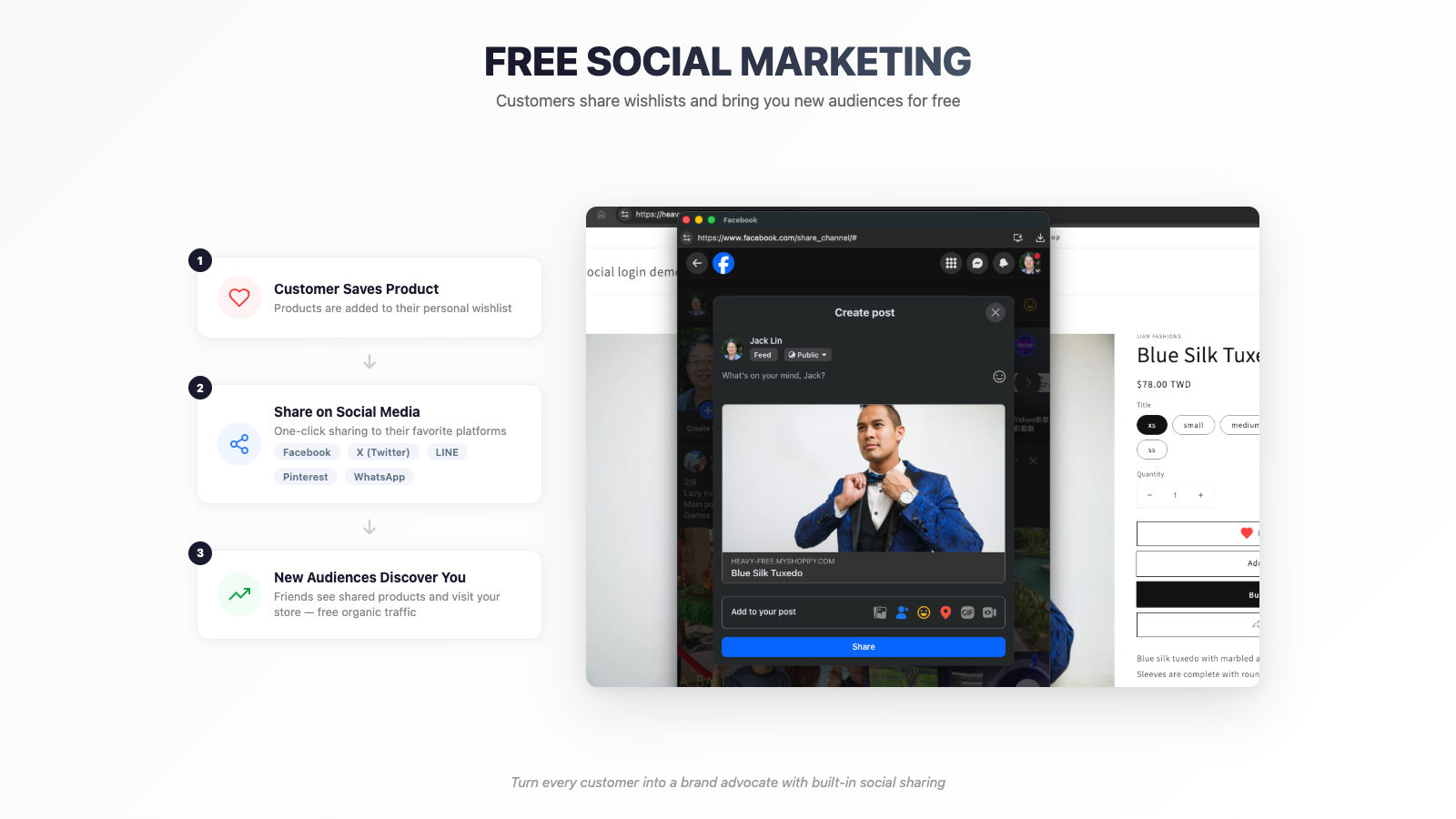 Free social marketing